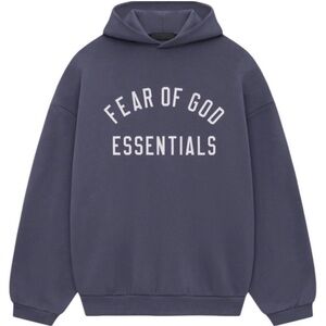 Essentials Fear of God Marine Hoodie in SM